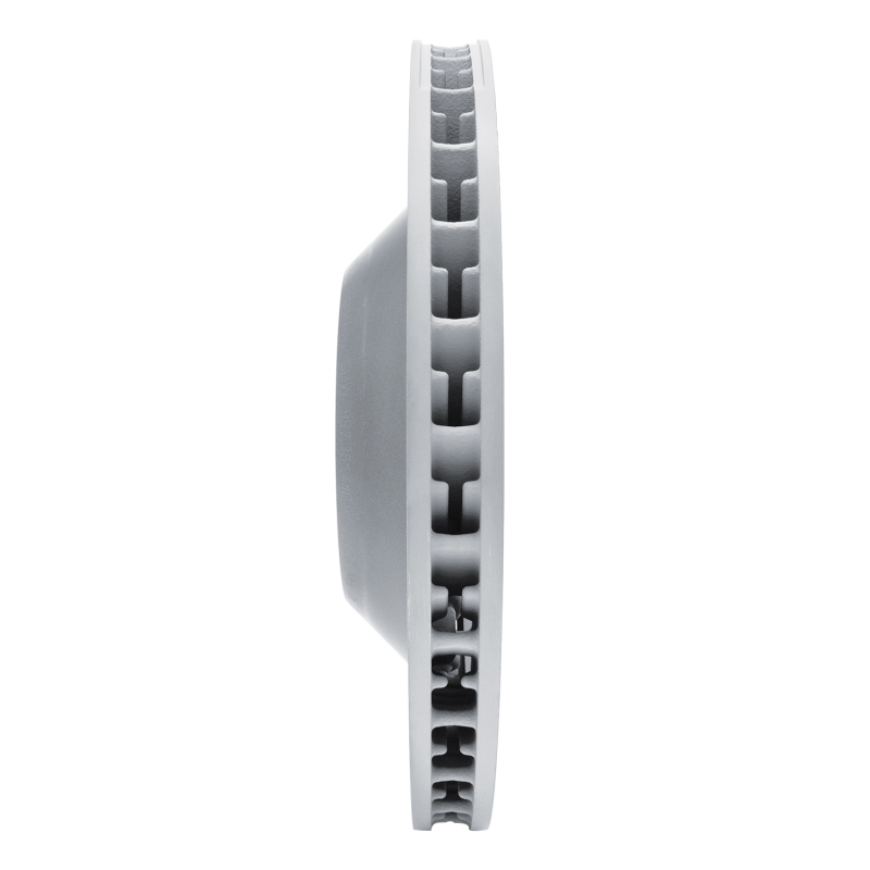 Porsche 911 Brake Rotor (1) - Front - R1 Concepts - Drilled Carbon Alloy GeoMET - `10-`11